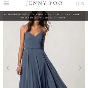 Jenny Yoo Inesse Evening blue